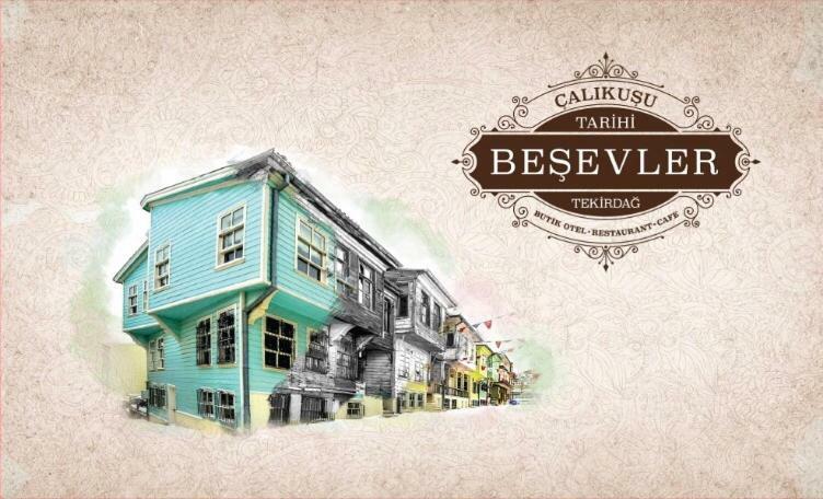 Calikusu Tarihi Besevler Hotel Tekirdağ Eksteriør billede